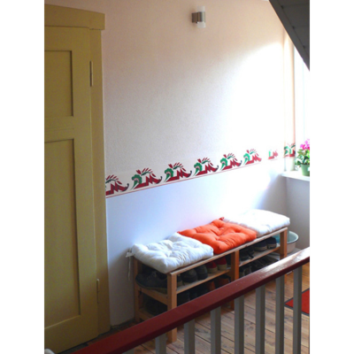 Treppenhaussanierung Mit Schablonierung 1