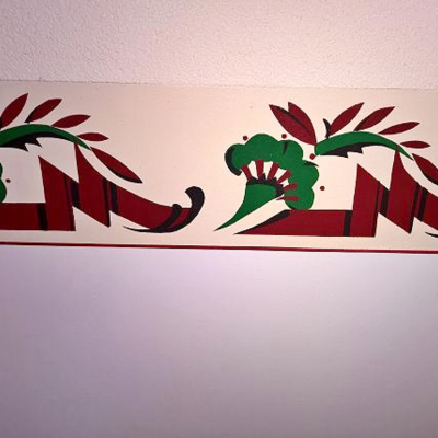 Treppenhaussanierung Mit Schablonierung 2